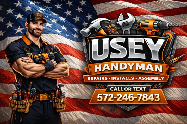 Business logo for Usey Handyman, LLC